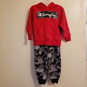 Champion Hoodie and Sweatpants set